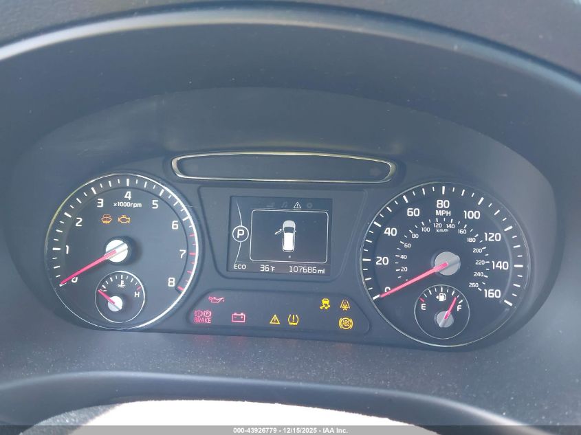 2016 Kia Sorento 2.4L Lx VIN: 5XYPG4A38GG128209 Lot: 43926779