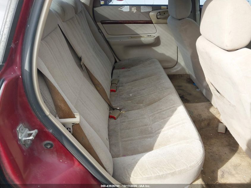 2005 Chevrolet Impala VIN: 2G1WF52E859189937 Lot: 43926780