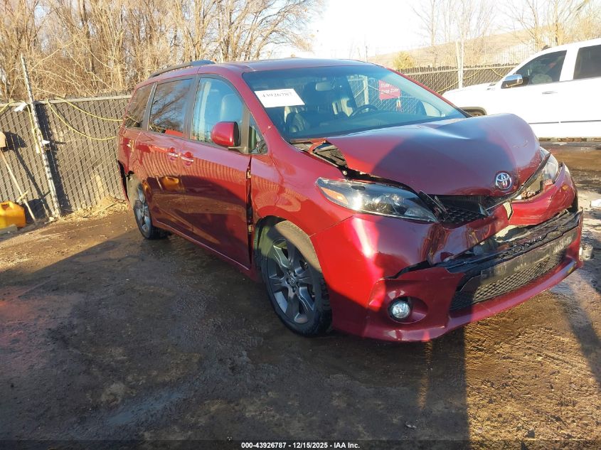 TOYOTA SIENNA SE PREMIUM 8 PASSENGER