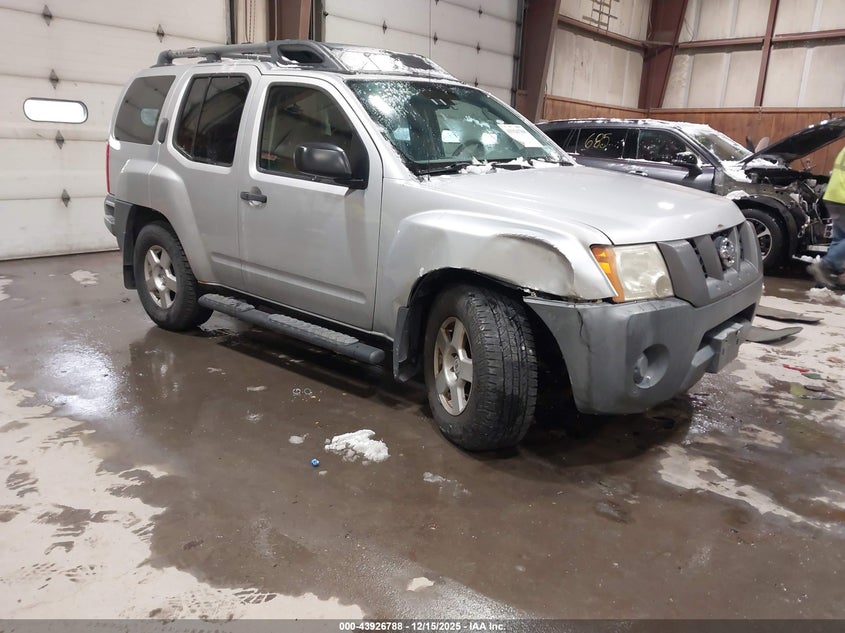 2008 NISSAN XTERRA Gray VIN: 5N1AN08WX8C529816