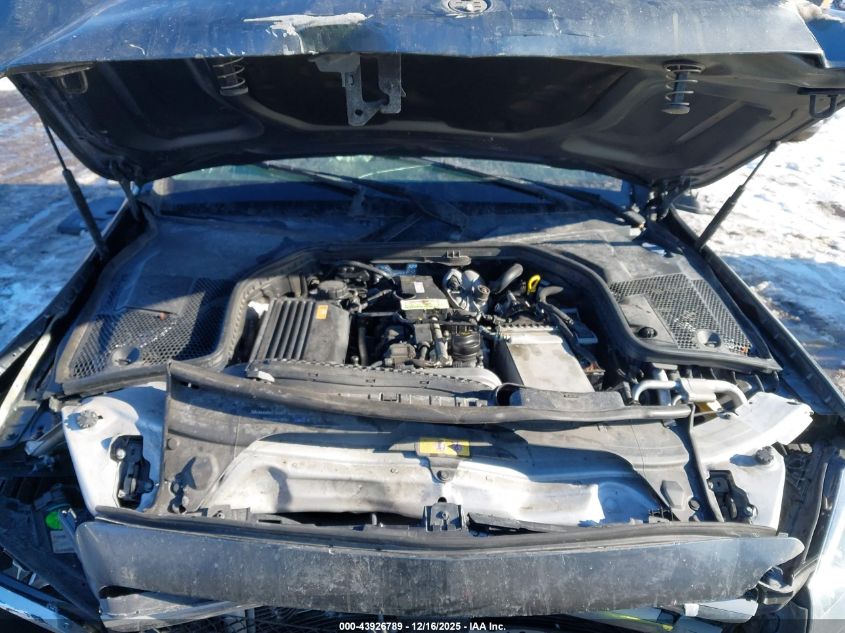 2017 Mercedes-Benz C 300 4Matic VIN: 55SWF4KBXHU192909 Lot: 43926789