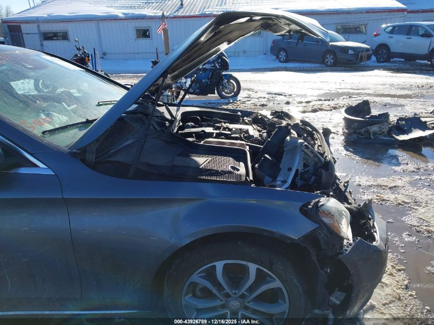 2017 Mercedes-Benz C 300 4Matic VIN: 55SWF4KBXHU192909 Lot: 43926789