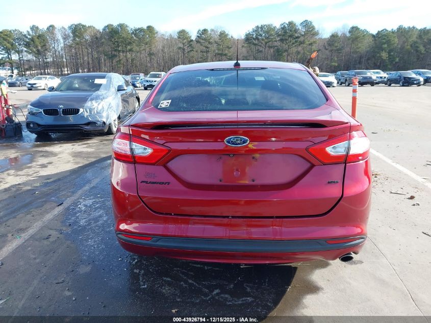 2016 Ford Fusion Se VIN: 3FA6P0H72GR109423 Lot: 43926794