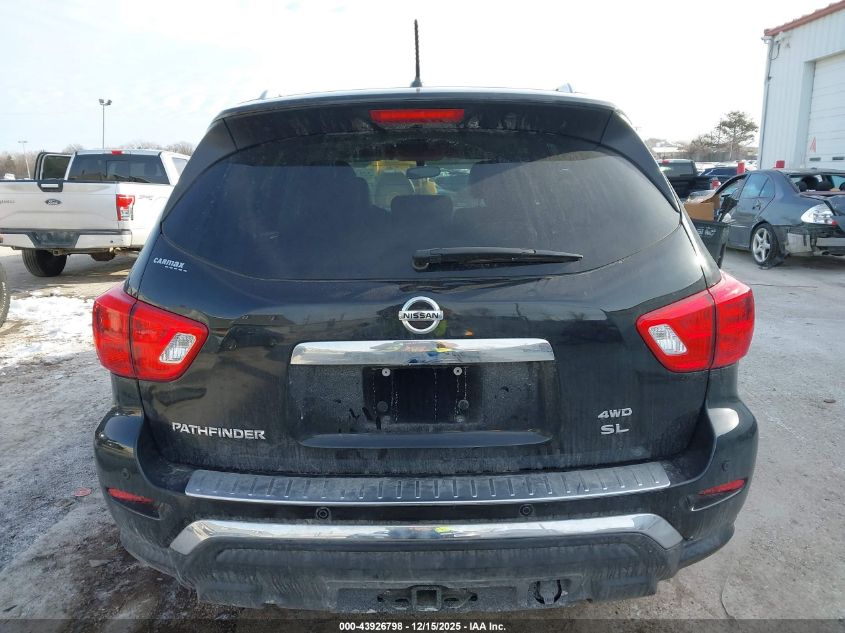 2017 Nissan Pathfinder Sl VIN: 5N1DR2MM4HC612921 Lot: 43926798