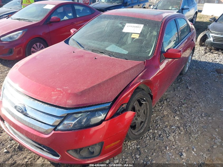 2010 Ford Fusion VIN: 3FAHPOHOAR400000 Lot: 43926803