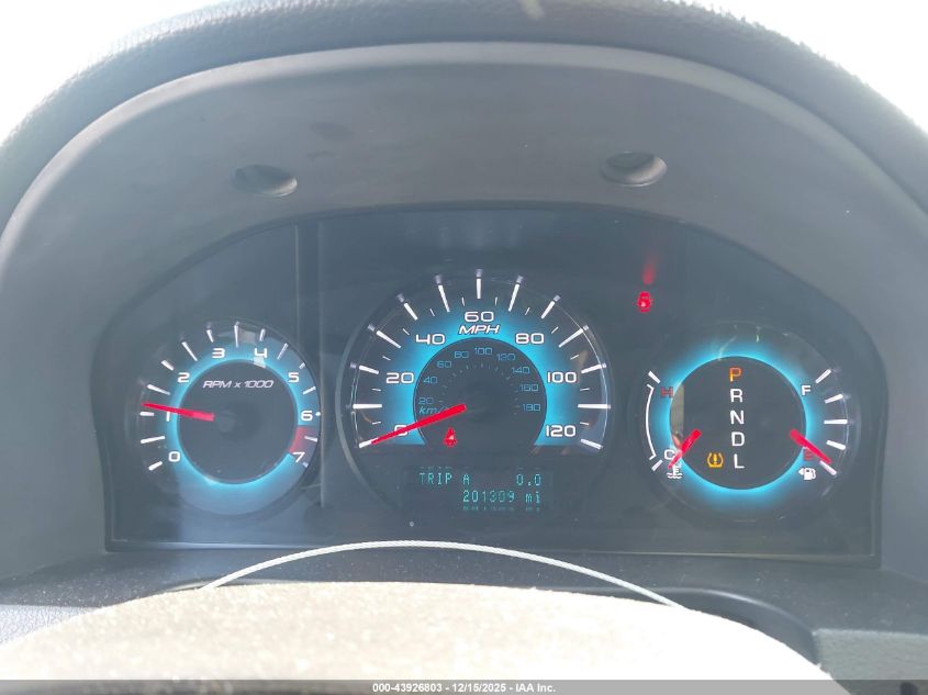 2010 Ford Fusion VIN: 3FAHPOHOAR400000 Lot: 43926803