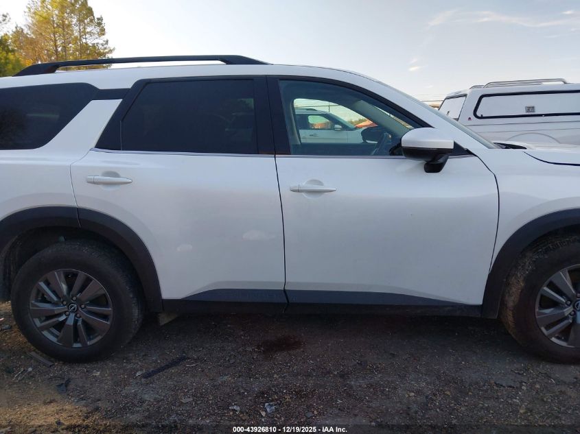 2025 Nissan Pathfinder Sv Fwd VIN: 5N1DR3BA7SC233692 Lot: 43926810