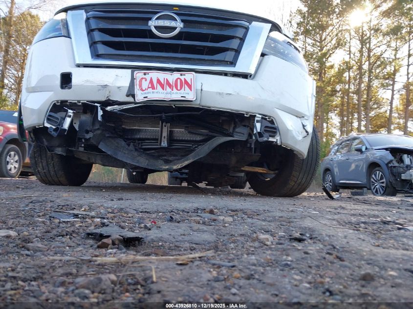 2025 Nissan Pathfinder Sv Fwd VIN: 5N1DR3BA7SC233692 Lot: 43926810