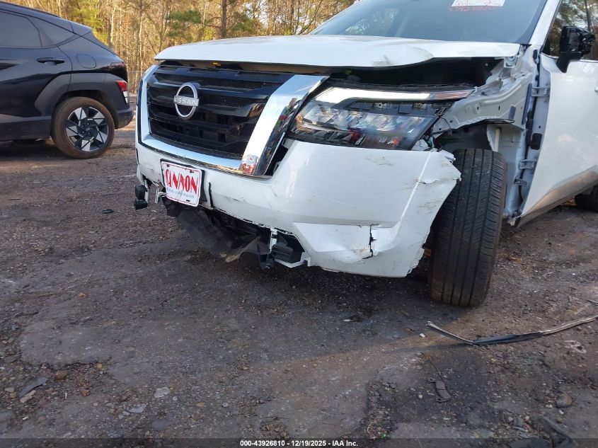 2025 Nissan Pathfinder Sv Fwd VIN: 5N1DR3BA7SC233692 Lot: 43926810