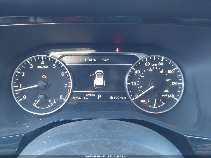 2025 Nissan Pathfinder Sv Fwd VIN: 5N1DR3BA7SC233692 Lot: 43926810