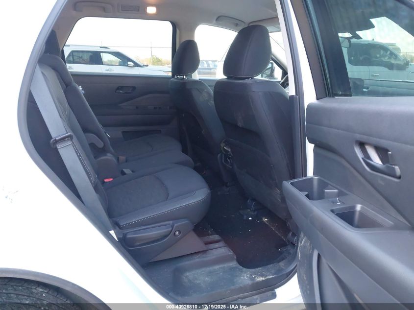 2025 Nissan Pathfinder Sv Fwd VIN: 5N1DR3BA7SC233692 Lot: 43926810