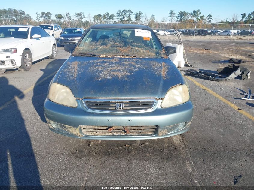 2000 Honda Civic Value Package VIN: 2HGEJ6611YH512865 Lot: 43926819