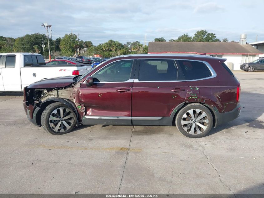 2021 Kia Telluride Ex VIN: 5XYP34HC6MG134166 Lot: 43926843