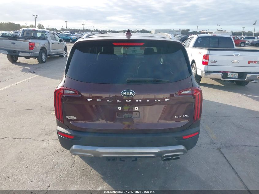 2021 Kia Telluride Ex VIN: 5XYP34HC6MG134166 Lot: 43926843