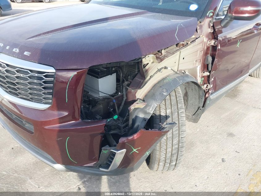 2021 Kia Telluride Ex VIN: 5XYP34HC6MG134166 Lot: 43926843