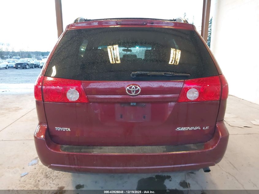 2008 Toyota Sienna Le VIN: 5TDZK23C08S123776 Lot: 43926848