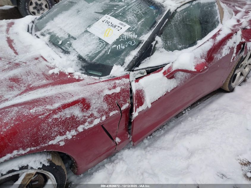2008 Chevrolet Corvette VIN: 1G1YY36W585116293 Lot: 43926872
