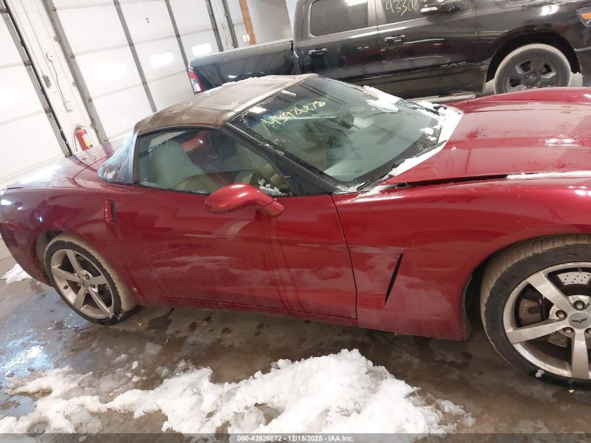 2008 Chevrolet Corvette VIN: 1G1YY36W585116293 Lot: 43926872