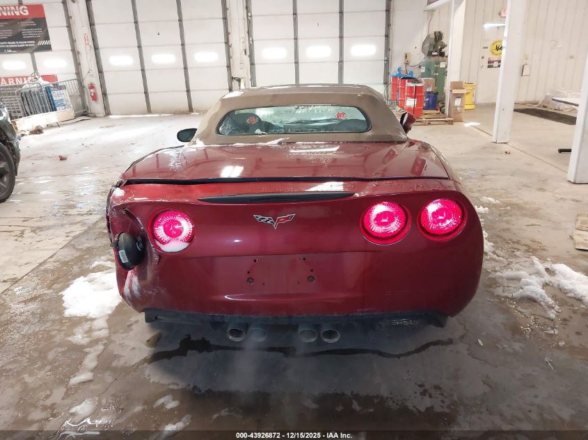 2008 Chevrolet Corvette VIN: 1G1YY36W585116293 Lot: 43926872