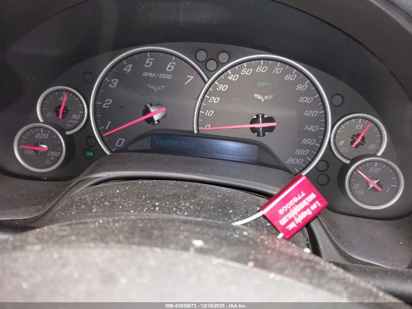 2008 Chevrolet Corvette VIN: 1G1YY36W585116293 Lot: 43926872