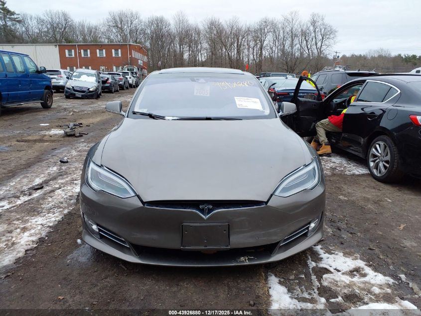 2016 Tesla Model S 60D/70D/75D/85D/90D VIN: 5YJSA1E22GF142450 Lot: 43926880