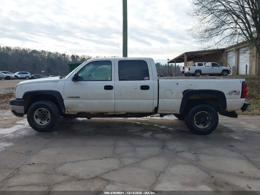 2006 Chevrolet Silverado 2500Hd Work Truck VIN: 1GCHK23U16F184586 Lot: 43926881