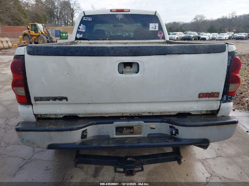 2006 Chevrolet Silverado 2500Hd Work Truck VIN: 1GCHK23U16F184586 Lot: 43926881