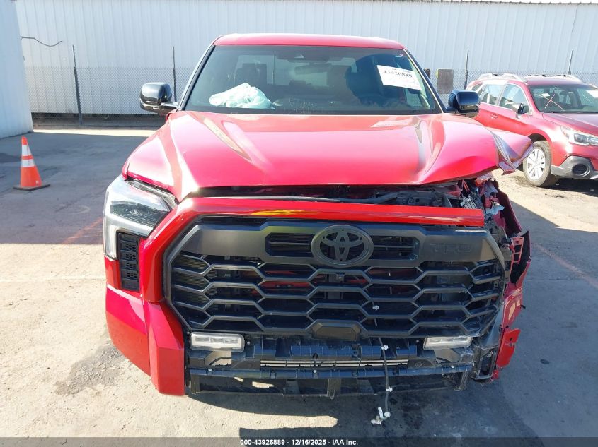 2025 Toyota Tundra Limited VIN: 5TFWA5DB0SX314323 Lot: 43926889