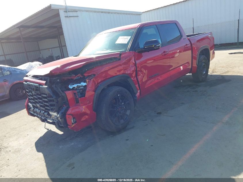 2025 Toyota Tundra Limited VIN: 5TFWA5DB0SX314323 Lot: 43926889