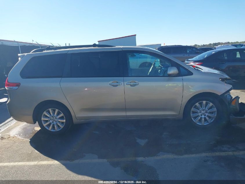 2012 Toyota Sienna Xle 7 Passenger VIN: 5TDDK3DC0CS035480 Lot: 43926894
