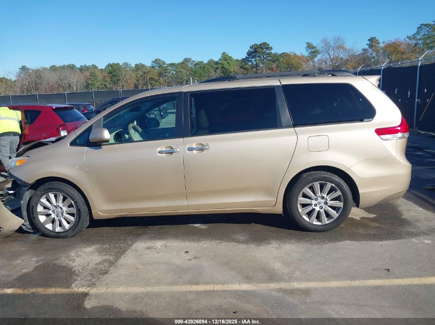2012 Toyota Sienna Xle 7 Passenger VIN: 5TDDK3DC0CS035480 Lot: 43926894