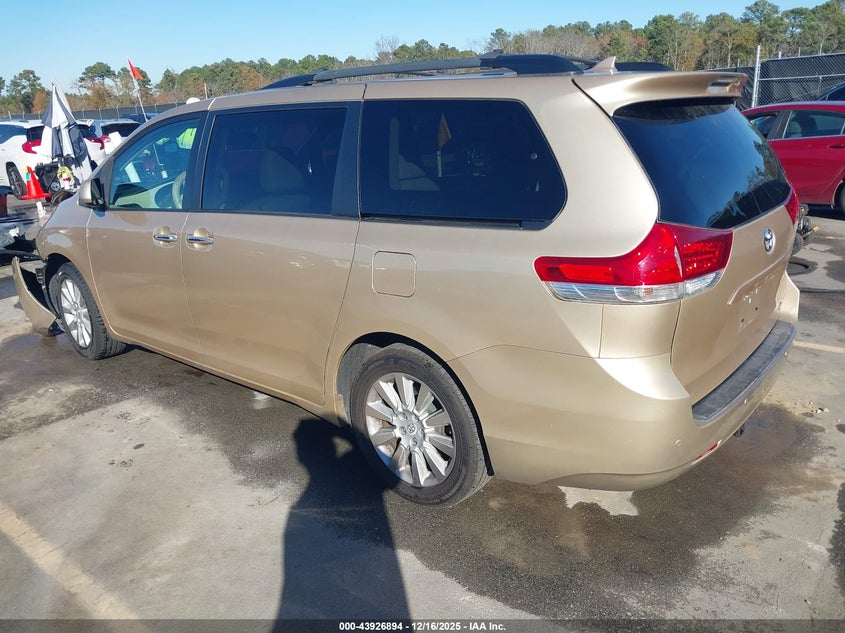 2012 Toyota Sienna Xle 7 Passenger