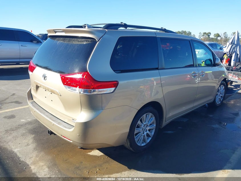 2012 Toyota Sienna Xle 7 Passenger