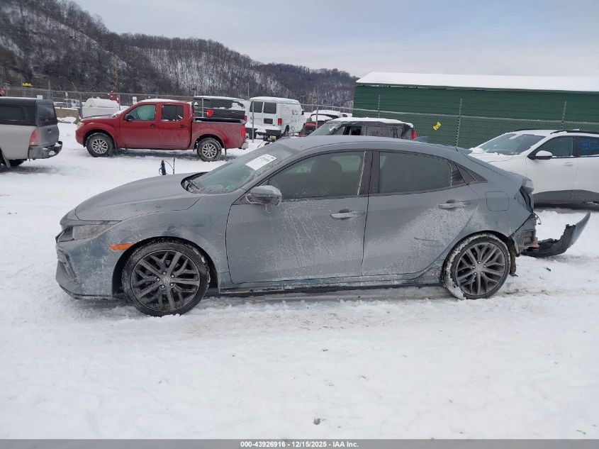 2021 Honda Civic Sport VIN: SHHFK7H47MU213957 Lot: 43926916