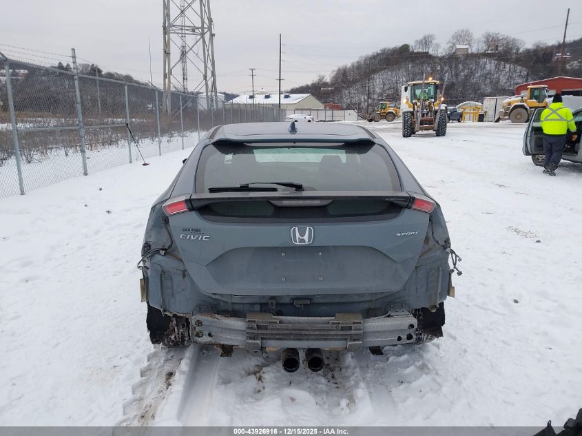 2021 Honda Civic Sport VIN: SHHFK7H47MU213957 Lot: 43926916
