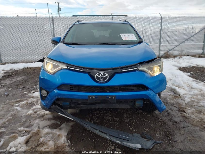 2016 Toyota Rav4 Xle VIN: 2T3RFREV1GW432018 Lot: 43926925