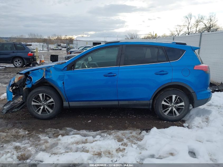 2016 Toyota Rav4 Xle VIN: 2T3RFREV1GW432018 Lot: 43926925