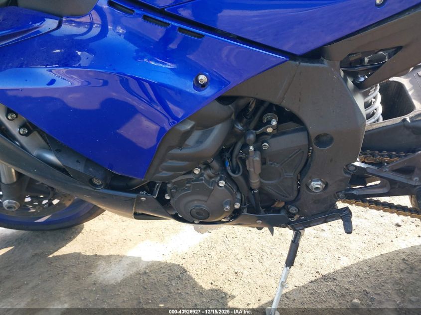 2022 Yamaha Yzfr1 VIN: JYARN66Y0NA000859 Lot: 43926927