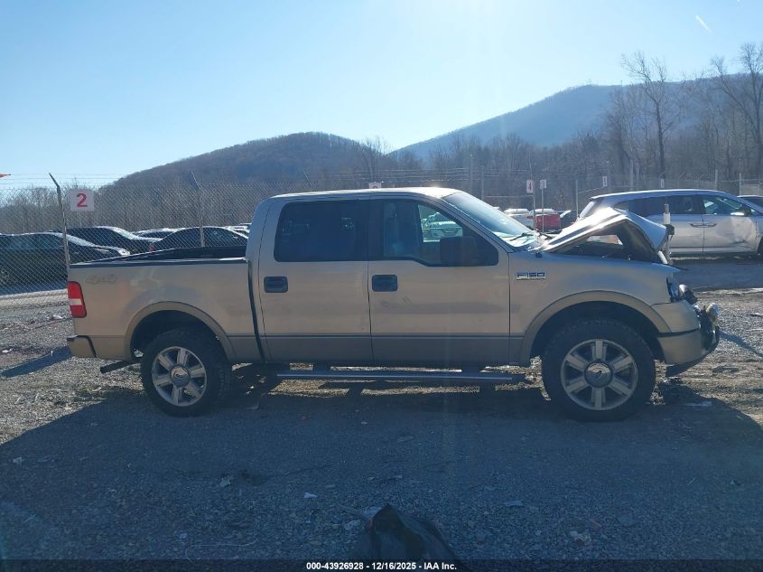 2006 Ford F-150 Fx4/Lariat/Xlt VIN: 1FTPW14586FA06904 Lot: 43926928