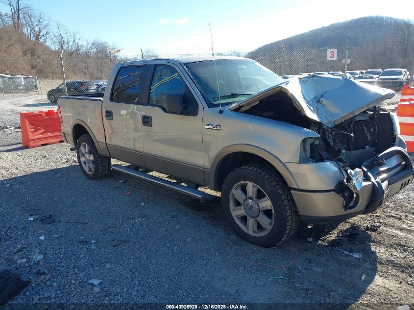 2006 Ford F-150 Fx4/Lariat/Xlt VIN: 1FTPW14586FA06904 Lot: 43926928