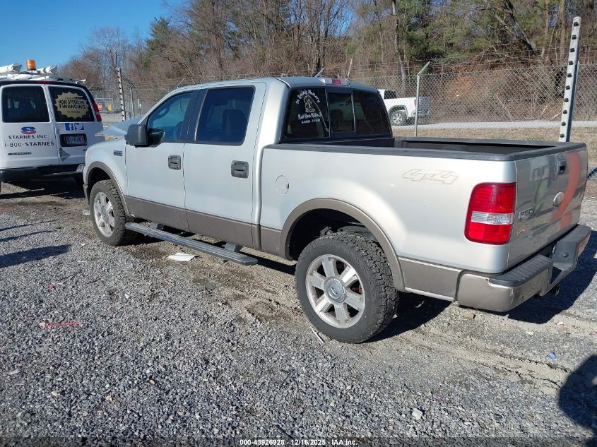 2006 Ford F-150 Fx4/Lariat/Xlt VIN: 1FTPW14586FA06904 Lot: 43926928