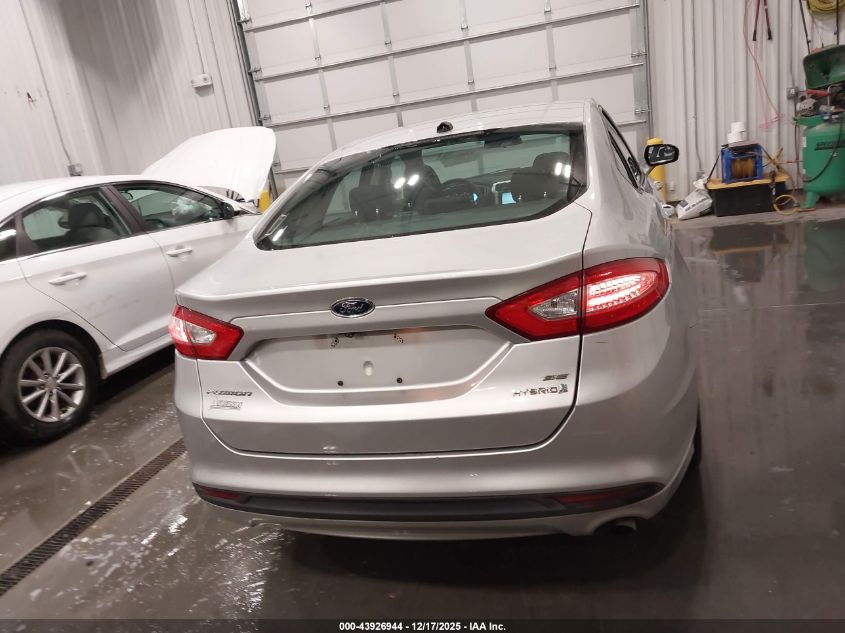 2013 Ford Fusion Hybrid Se VIN: 3FA6P0LU6DR365184 Lot: 43926944