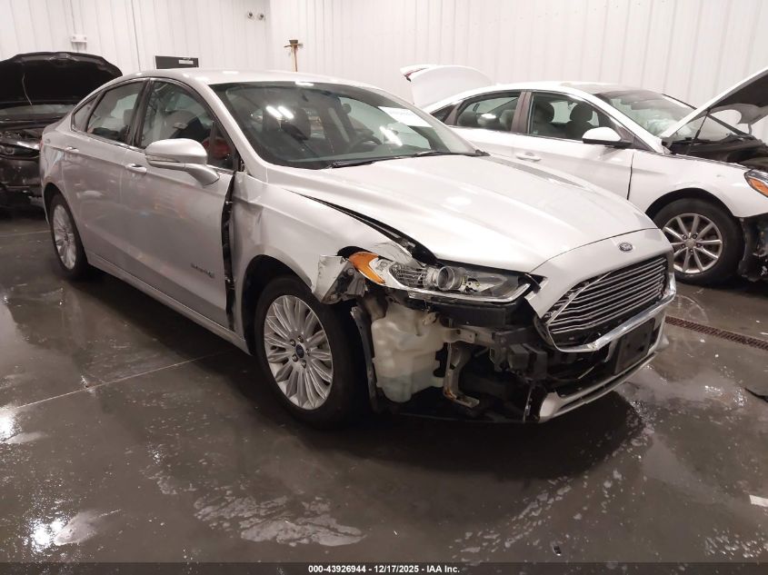 2013 Ford Fusion Hybrid Se VIN: 3FA6P0LU6DR365184 Lot: 43926944