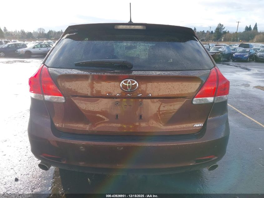 2011 Toyota Venza Base V6 VIN: 4T3BK3BB1BU048186 Lot: 43926951