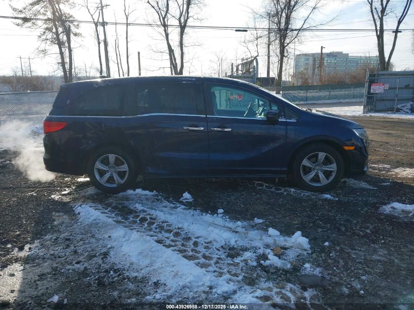 2018 Honda Odyssey Ex-L VIN: 5FNRL6H74JB100723 Lot: 43926958
