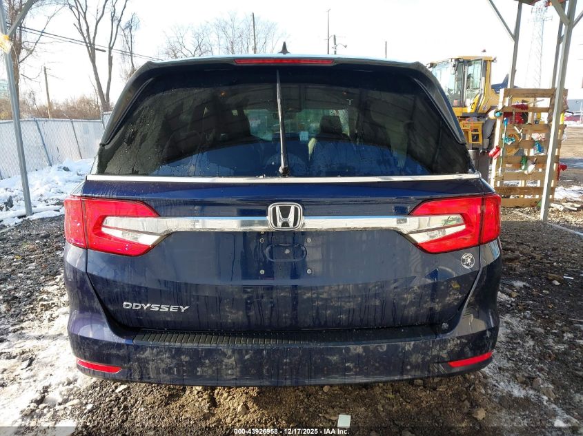 2018 Honda Odyssey Ex-L VIN: 5FNRL6H74JB100723 Lot: 43926958