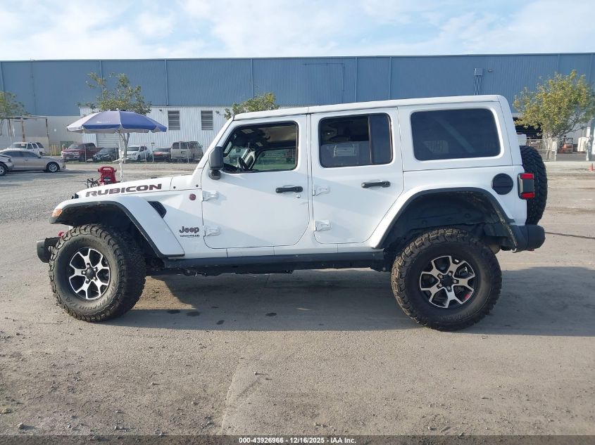 2020 Jeep Wrangler Unlimited Rubicon 4X4 VIN: 1C4HJXFG6LW192085 Lot: 43926966