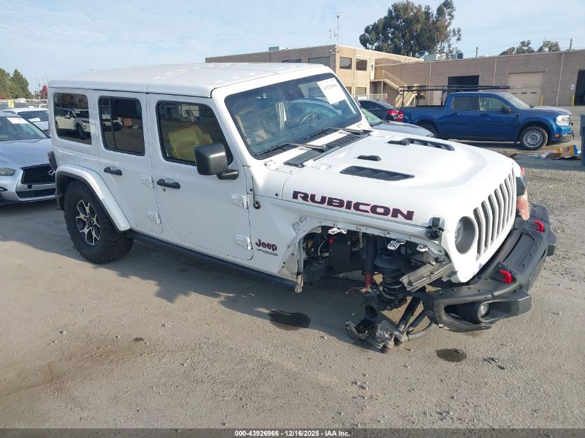 2020 Jeep Wrangler Unlimited Rubicon 4X4 VIN: 1C4HJXFG6LW192085 Lot: 43926966