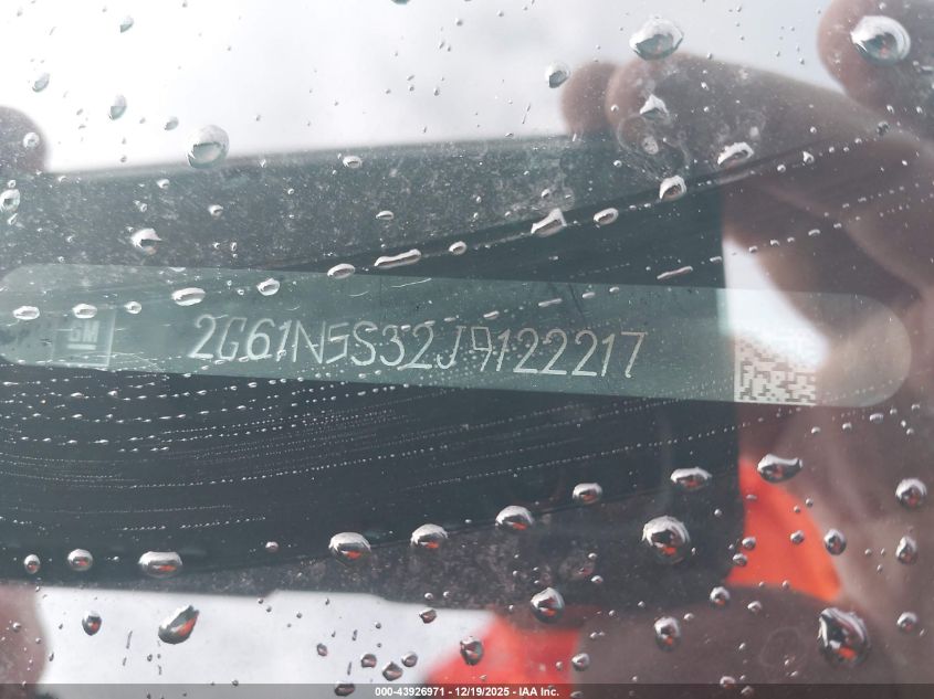 2018 Cadillac Xts Luxury VIN: 2G61N5S32J9122217 Lot: 43926971