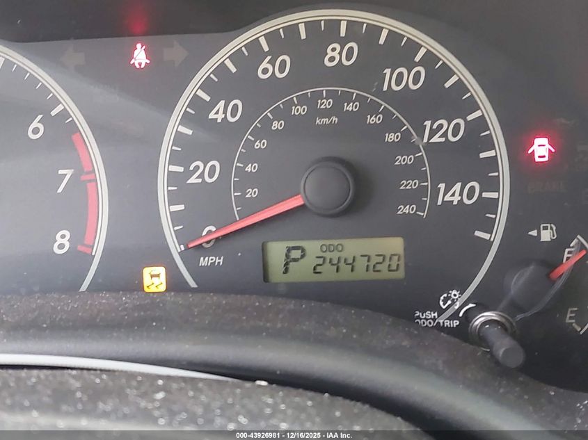 2011 Toyota Corolla Le VIN: JTDBU4EE6B9124443 Lot: 43926981